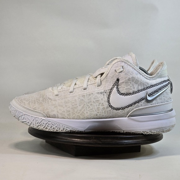 Nike LeBron 21 Shoes Mens Size 10.5 White Ivory Black DR8784-101 Basketball Zoom main image 5